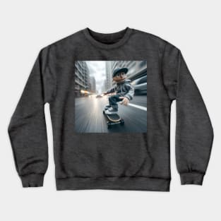 Skater puppet Crewneck Sweatshirt